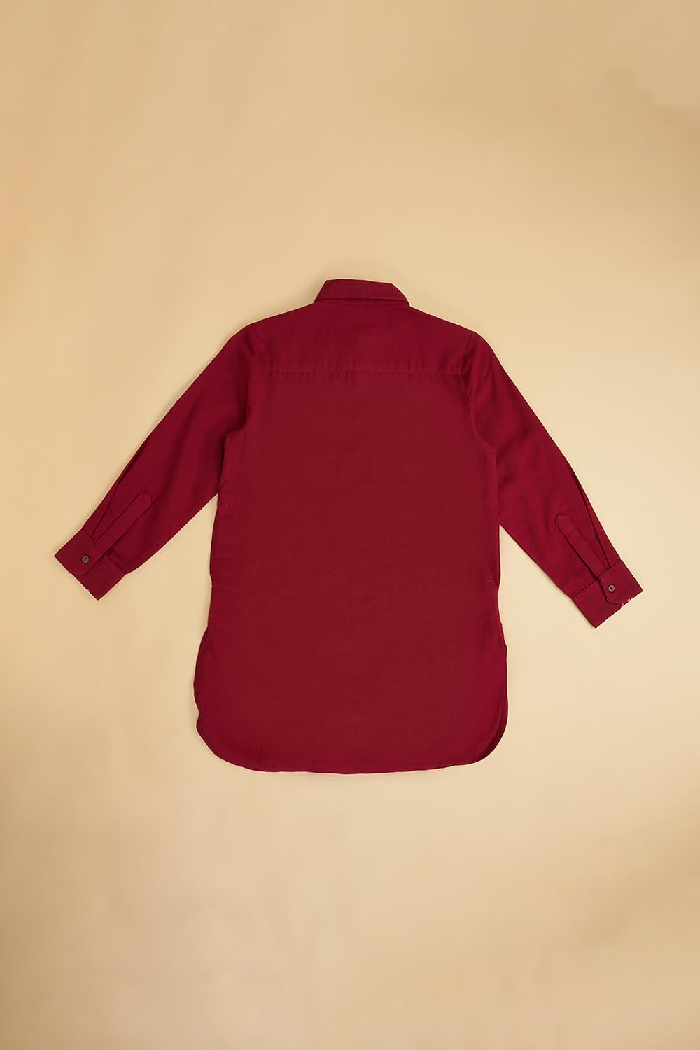 Indus Route by Pantaloons Boys Kurta Maroon - Image 4 thumbnail