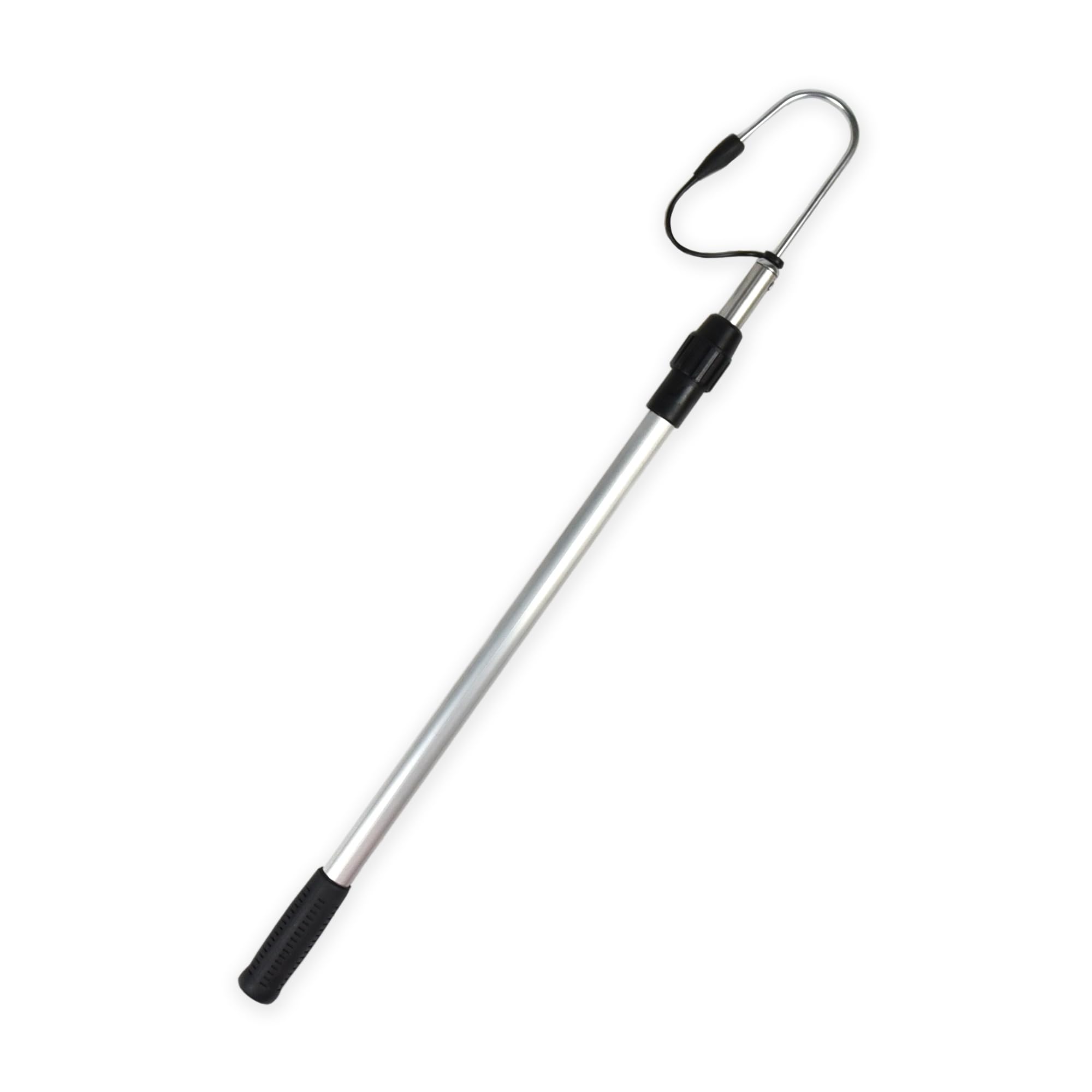 Namaka® Raffio Telescopico da Barca in Alluminio Anodizzato - Arpione Inox Affilato e Antiscivolo - 4 Misure - Modello Professionale. (73 cm (chiuso) - 120 cm (aperto))