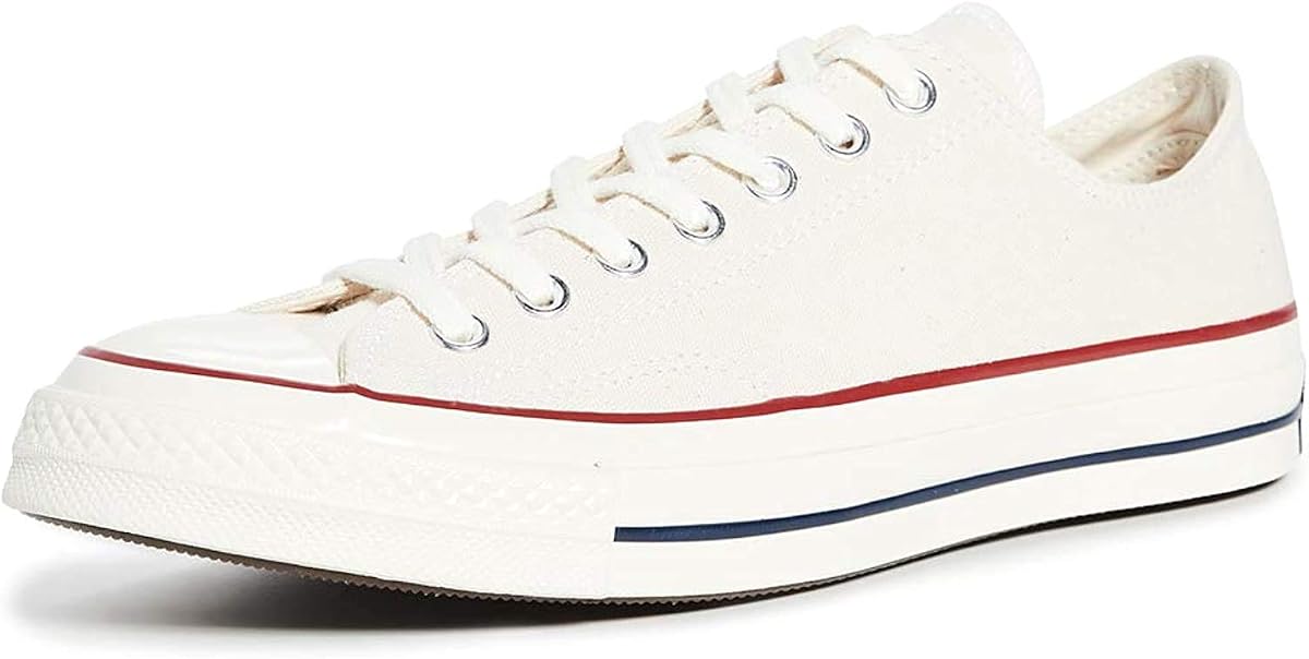 Converse Taylor Chuck 70 Ox Sneaker para mujer, granate blanco multicolor, garret 102, 11,5 UK