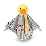 Das Trösterchen hilft, die Gefühle Ihres Babys wie Geborgenheit, Wohlfühlen und Vertrautheit zu verstärken. Das Lieblingsschmusetuch wird oft über das Kleinkindalter hinaus zum treuen Begleiter.