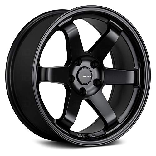 AVID.1 AV-06 Custom Wheel - 18x9.5, 38 Offset, 5x114.3 Bolt Pattern, 73.1mm Hub - Black Rim