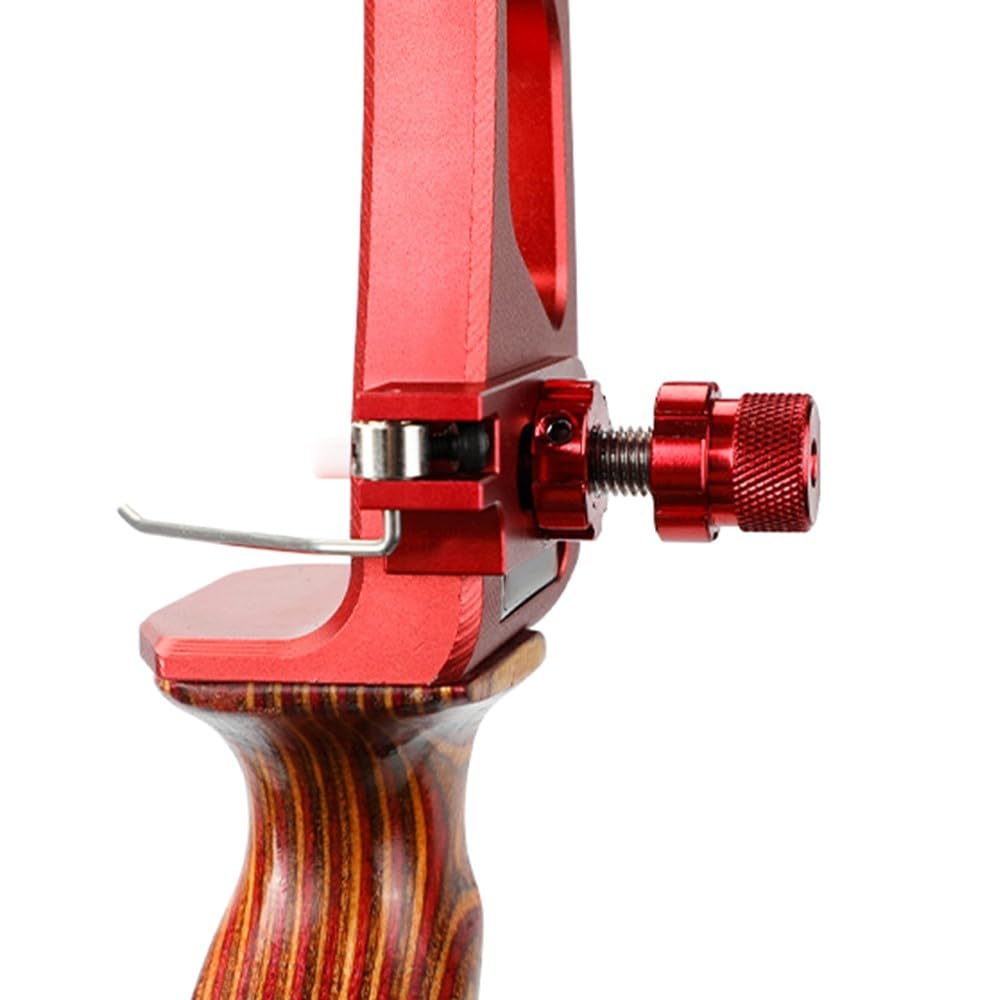 MiOYOOW Tiro con arco Soporte de flecha magnético con flecha trasera ajustable con almohadilla lateral de flecha/tornillo/llave para arco recurvo