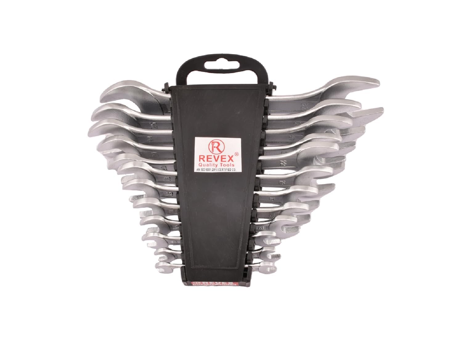 REVEX Duo Spanner Set 10-in-1 Pcs Double Open-End Jaw Spanners Wrench Set | Carbon Steel with Rust & Corrosion Resistant Chrome Plating & Satin Finish (10) (B0DBH9KKSX) Amazon Price History, Amazon Price Tracker