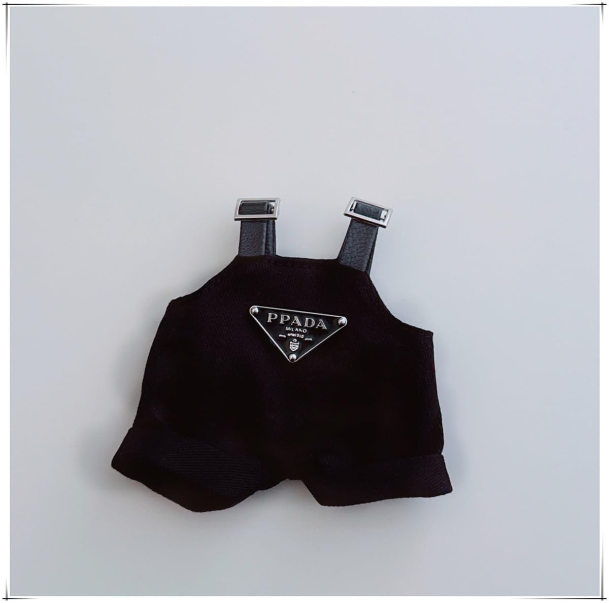 Doll Clothes Hat & Overalls Set For 17cm Dolls - No Doll Included Style E