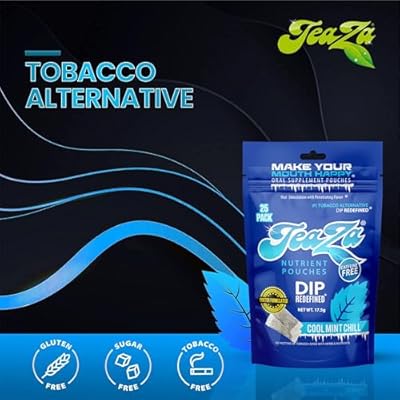 TeaZa Herbal Energy Pouches Tobacco Alternative Zambia