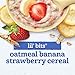 Gerber Stage 3 Baby Food, Oatmeal Banana Strawberry Cereal, Whole Grains, Iron, Baby Oatmeal Cereal
