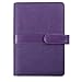 Exacompta Organiser Exatime SAD 17 light Kelly 74044E couverture avec un grain textile fermeture avec un bouton magnétique 14 x 19 cm Septembre 2021 à Décembre 2022 coloris violet