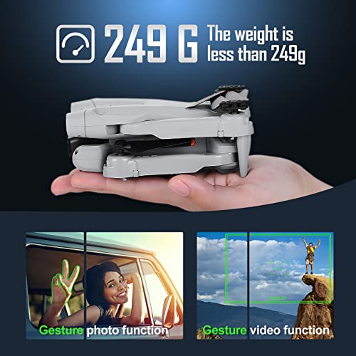 NMY Drone con Telecamera 2K, 2.4G WiFi, 40 Minuti