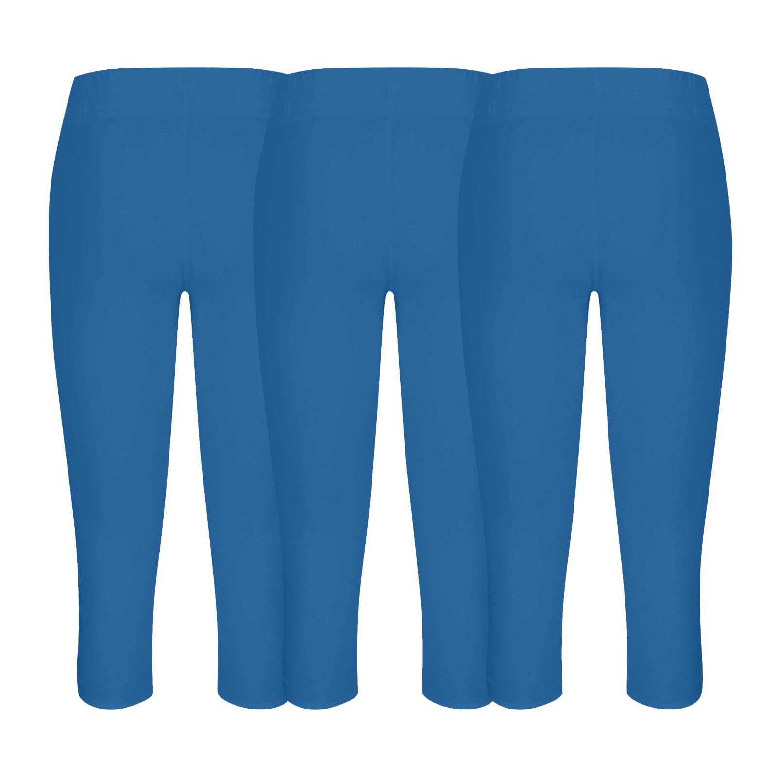 3/4 Leggins 3D Anticellulite Pantaloni Capri Sportivi Donna Push Up Cellulite Compressione Graduata Pantaloncini Tuta Donna Semplice e Versatile