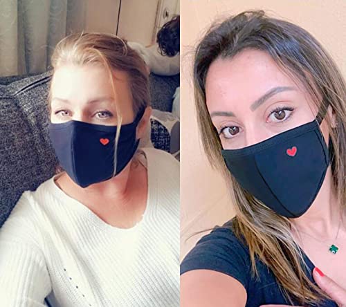 comfso Cloth Face Masks 5 Pack,Washable,Face Masks Reusable and Breathable Face Cotton with Nose Bridge Wire for Girls Boys Men Women - Image 5