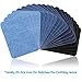 Selizo 20 Pcs Iron on Patches for Jeans, Denim Patches for Clothing Repair, Inside Jeans, 5 Colors (4.9