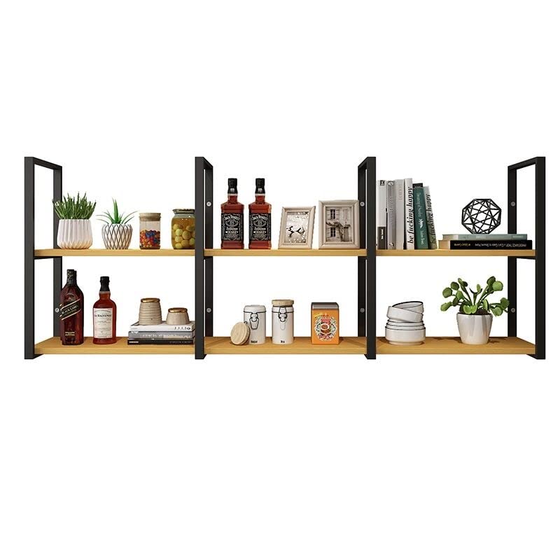 Pipi Zhu Wandmontierter Weinglashalter - Schwarzes Hängendes Weinregal,...