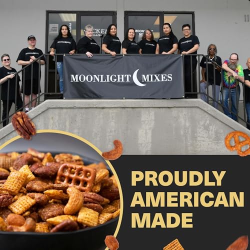 Image of Wicked Mix Snack Mix with Mixed Nuts - Sweet and Salty Snacks Trail Mix Snack Packs with Almonds, Cashews, Pretzels, Pecans - Healthy Snacks Zero Trans Fat in Resealable Bag (Smoky Hot Chipotle, Pack of 3)