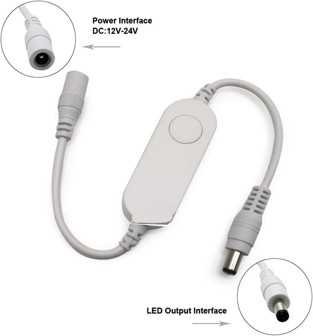 Tuya WiFiシングル調光コントローラースマートライフアプリケーションスイッチDC 12V-24V Alexa Home対応 5