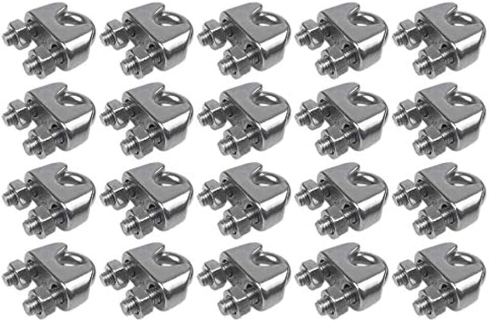 stainless steel wire clips