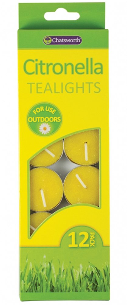 Chatsworth Tealights Citronella 12Pk