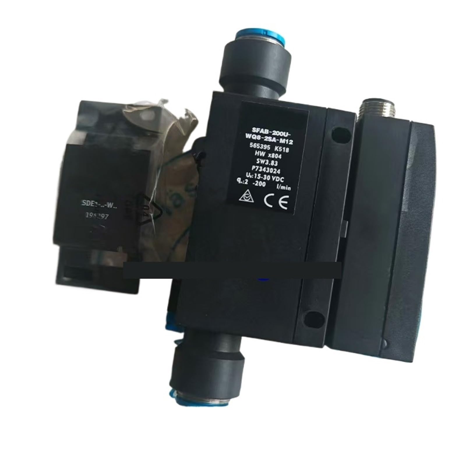CXFCIHFT Flow Sensor SFAB-200U-WQ8-2SA-M12 565395 SFAB-50U-HQ6-2SV-M12 565390(565395)