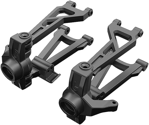Jetwood 1:16 Scale RC Car Spare Parts 16200 Front Suspension Arms Set (Including Ball Head), Upper & Lower, Left & Right Arms for JC16EP