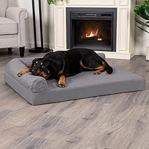   Furhaven-Orthopedic-Dog-Bed-for-Large-Dogs-w-Removable-Bolsters-Washable-Cover-For-Dogs-Up-to-95-lbs-Pinsonic-Quilted-Paw-L-Shaped-Chaise-Titanium-JumboXL