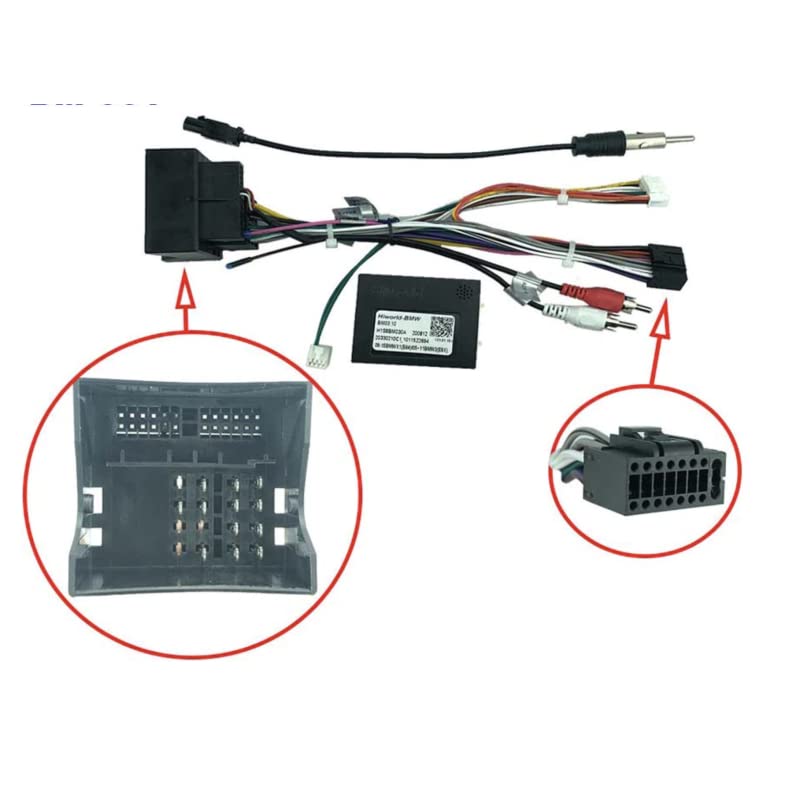 sound-way - Kit Montaje Autoradio, Marco 9 Pulgadas Radio para Coche, Adaptador Compatible con BMW X1 (E84) 2009-2015