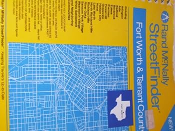 Paperback Rand McNally Streetfinder : Fort Worth & Tarrant County Book