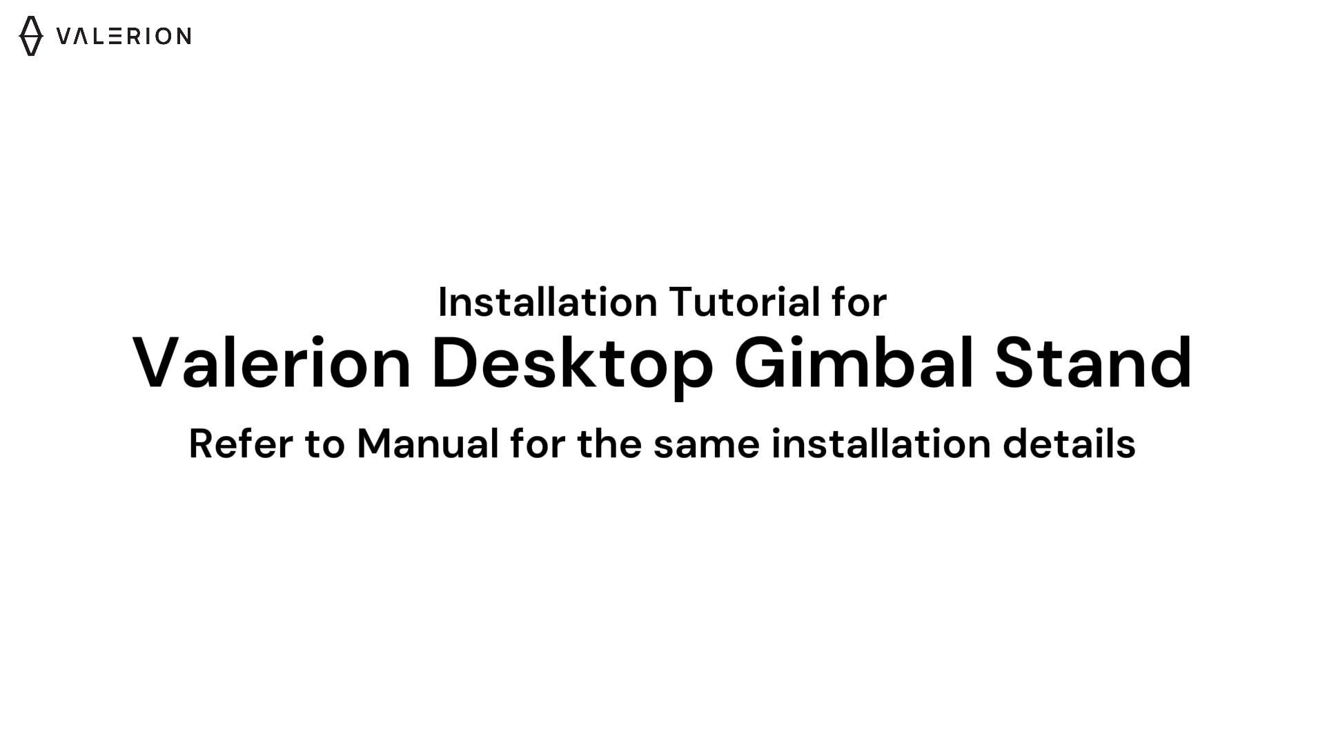 Amazon.com: Valerion Desktop Gimbal Stand for VisionMaster and
