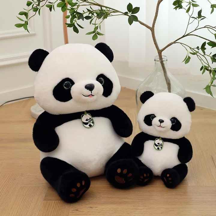 Image of Panda Soft Toy Stuffed Plush for Boys and Girls Cute Plushie Home Decor Teddy Bear 45 CM