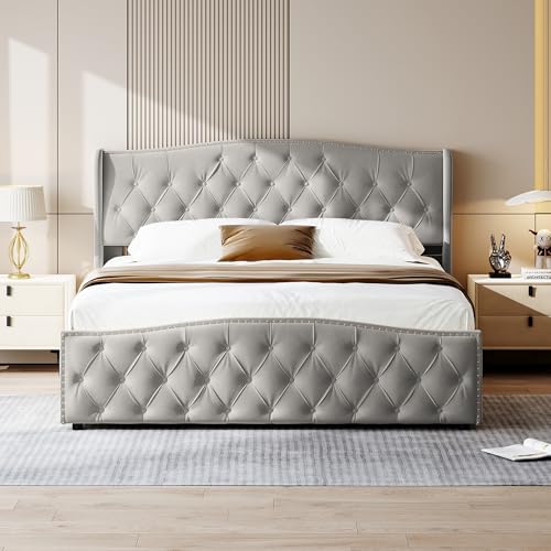 BLSYHDH: Cama con maletero de 160 x 200