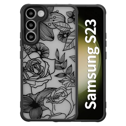 Coque antichoc Galaxy S23 mate pour éviter les rayures et chutes