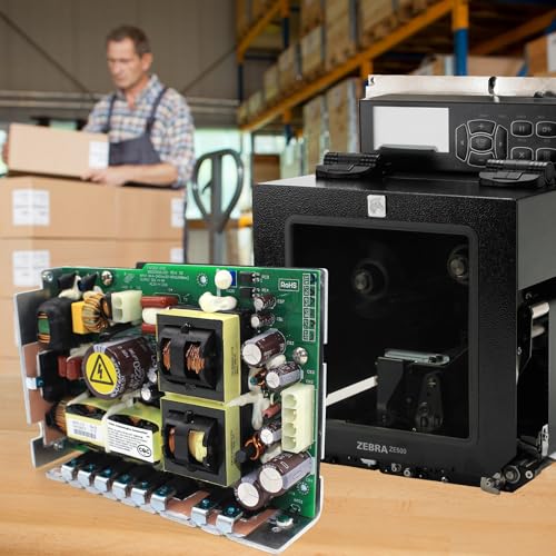 Image of P1046696-021 AC Power Supply for Zebra ZE500-4 ZE500-6 ZE500 Series Thermal Barcode Engine Printer 203dpi 300dpi