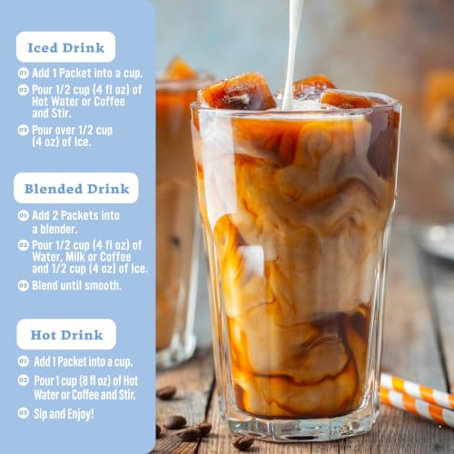 Image of The Frozen Bean Vanilla Bean Instant Coffee Frappe, 10 Sticks
