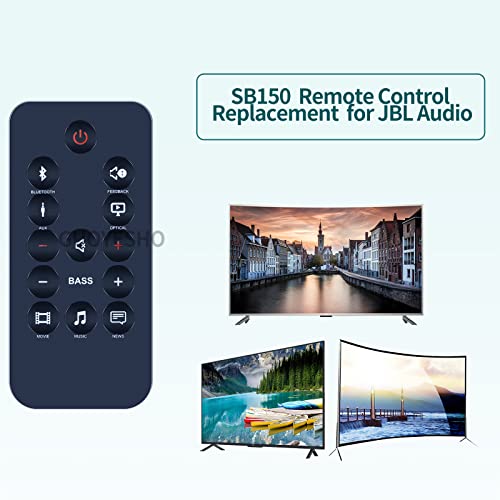 SB150 Remote Control Replacement for JBL Cinema SoundBar compatible with JBL SB150 Audio System Player Controller (No programming or setup required) - Image 2