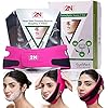 Face-Firming-Mask7pcs-Face-Slimming-Cheek-Mask-Chin-Lift-up-Anti-Wrinkle-Mask-with-Bandag-Belt-Help-you-Tightening-Face-Skin-and-Adding-V-Face-Line V Line Face Firming Mask, 7pcs Face Slimming Cheek Mask, Double Chin Reducer, Chin Lift up Mask with Bandag Belt Help you Tightening Face Skin and Adding V Face Line