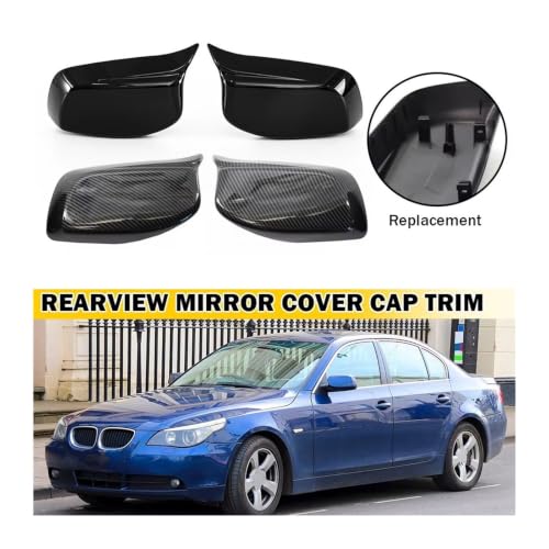 Couvercle rétroviseur BMW E60 E61 carbone idéal pour rénover votre auto - 7