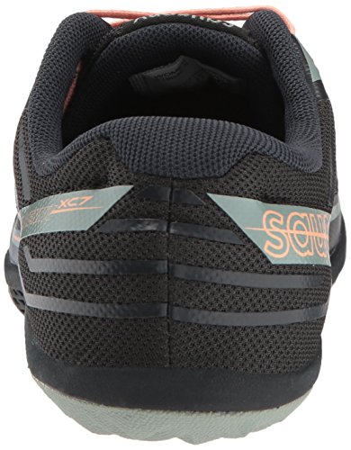 Saucony Tênis de corrida feminino Kilkenny XC 7 Flat Cross Country, Jato e Blush, 6