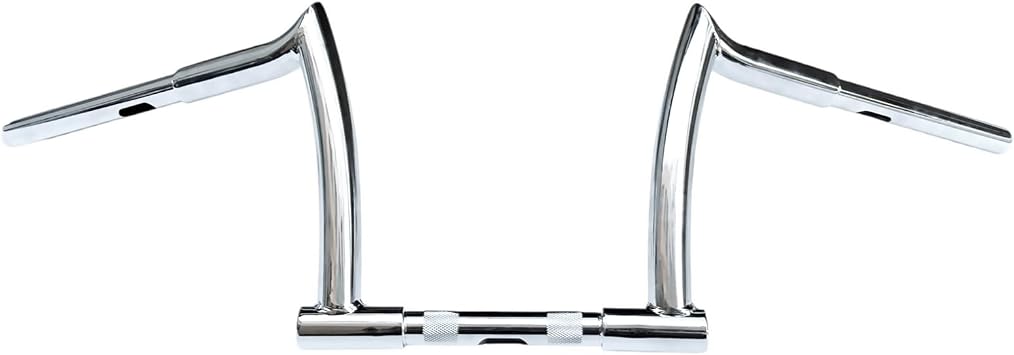 10 "ارتفاع 1.25" 1-1/4 قطر Chizeled الدهون القرد المقود ل 1996-2018 هارلي سوفتيل دينا سبورتستر جولة الطريق + طريق الانزلاق + الملك كروم