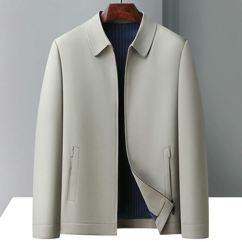 Chaqueta casual de negocios hombre americana ligera de otoño cómoda 2