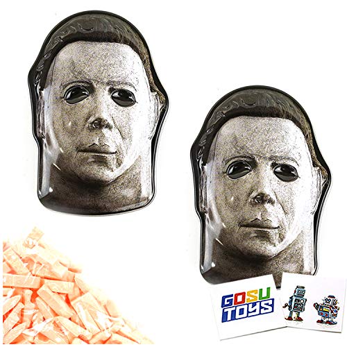 Halloween Ii Slasher Sours Candy Orange Knife Candy Sours (2 Pack) With 2 Gosutoys Stickers #TOP22