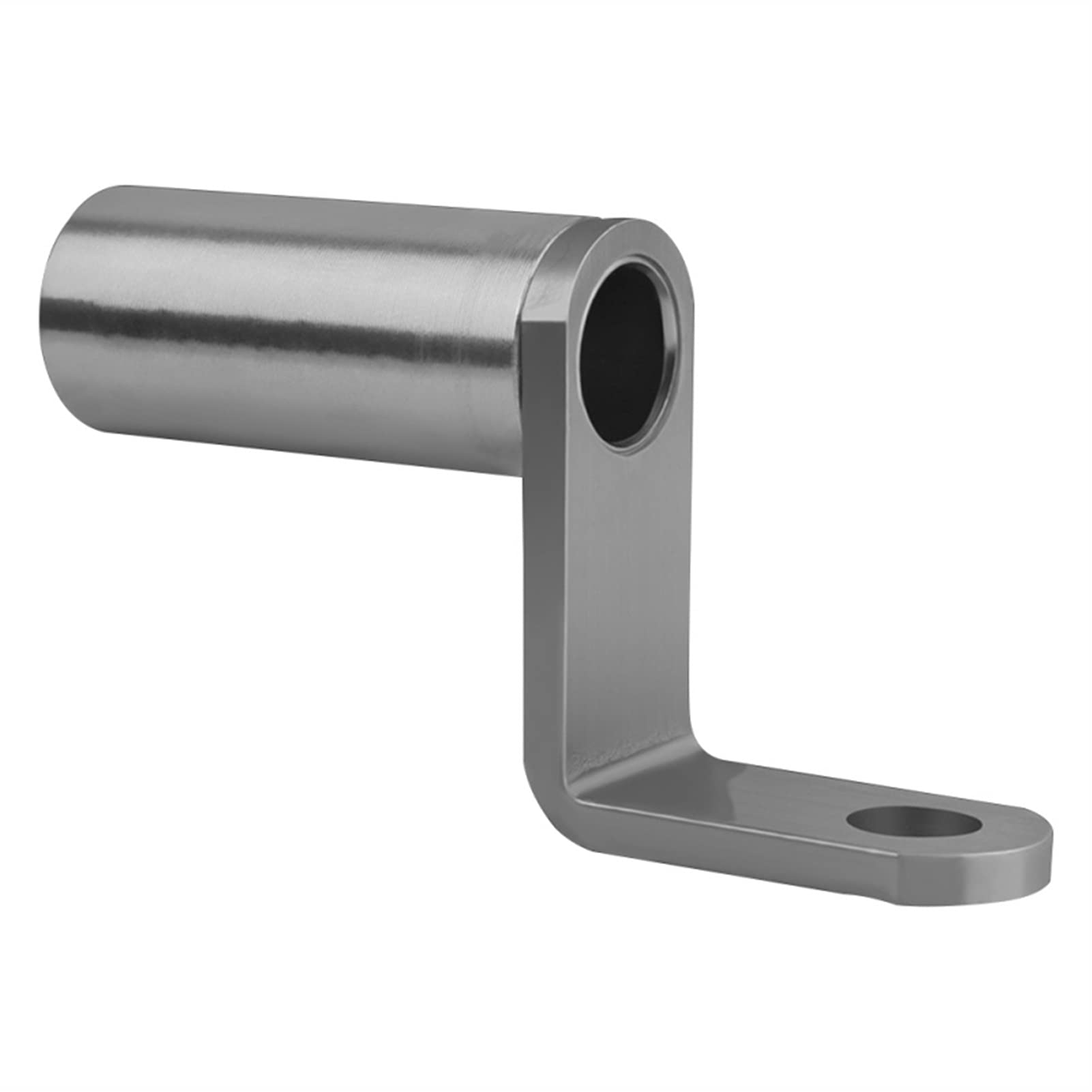 WEMUR Motorcycle Rearview Mirror Motorcycle Rearview Mirror Mount Extender Holder Multi-Function Clamp Holder Bar Phone Levers for Moto Bicycle Electric Bike (Color : Gray)