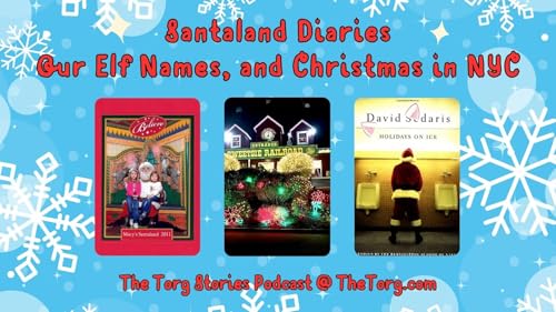 Santaland Diaries, Our Elf Names, the Inspiration for Ferrell Elf movie, and Christmas in NYC copertina