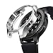 SIRUIBO Case for Samsung Gear S3 Frontier SM-R760, TPU Scractch-Resist Frame Protective Cover Shell for Samsung Gear S3 Frontier/Classic Galaxy Watch 46mm SM-R800 Smartwatch, Silver