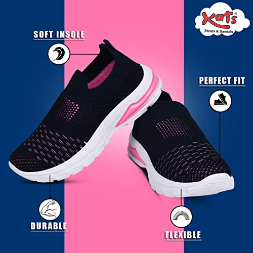 Image of KATS Fashionable Girls Shoes Comfortable & Lightweight Walking Sneakars