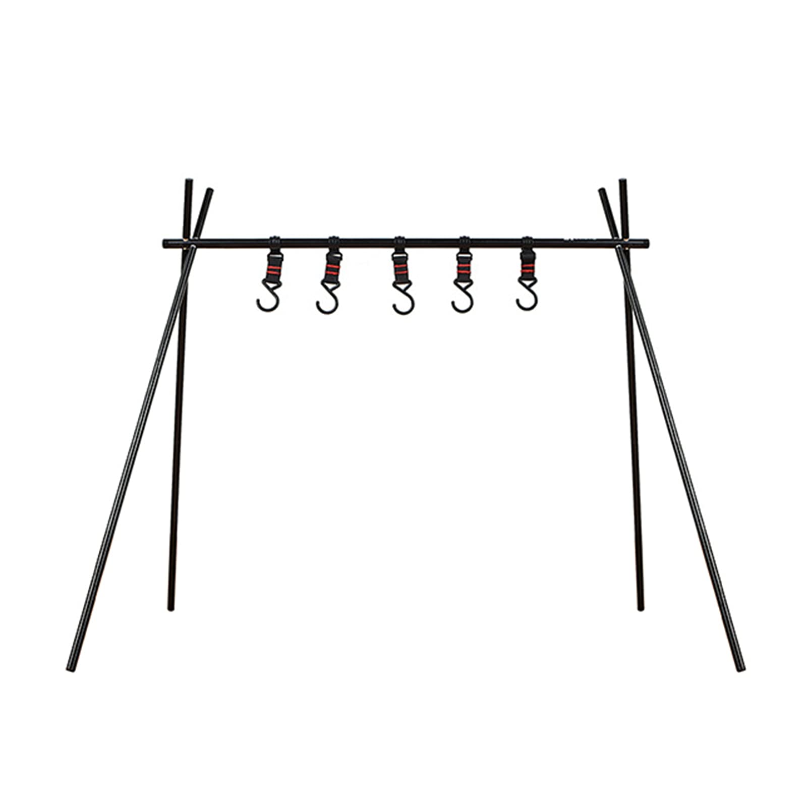 UNISTRENGH Camping Hanging Rack Multifunction Triangle Storage Rack Portable Outdoor Picnic Rack