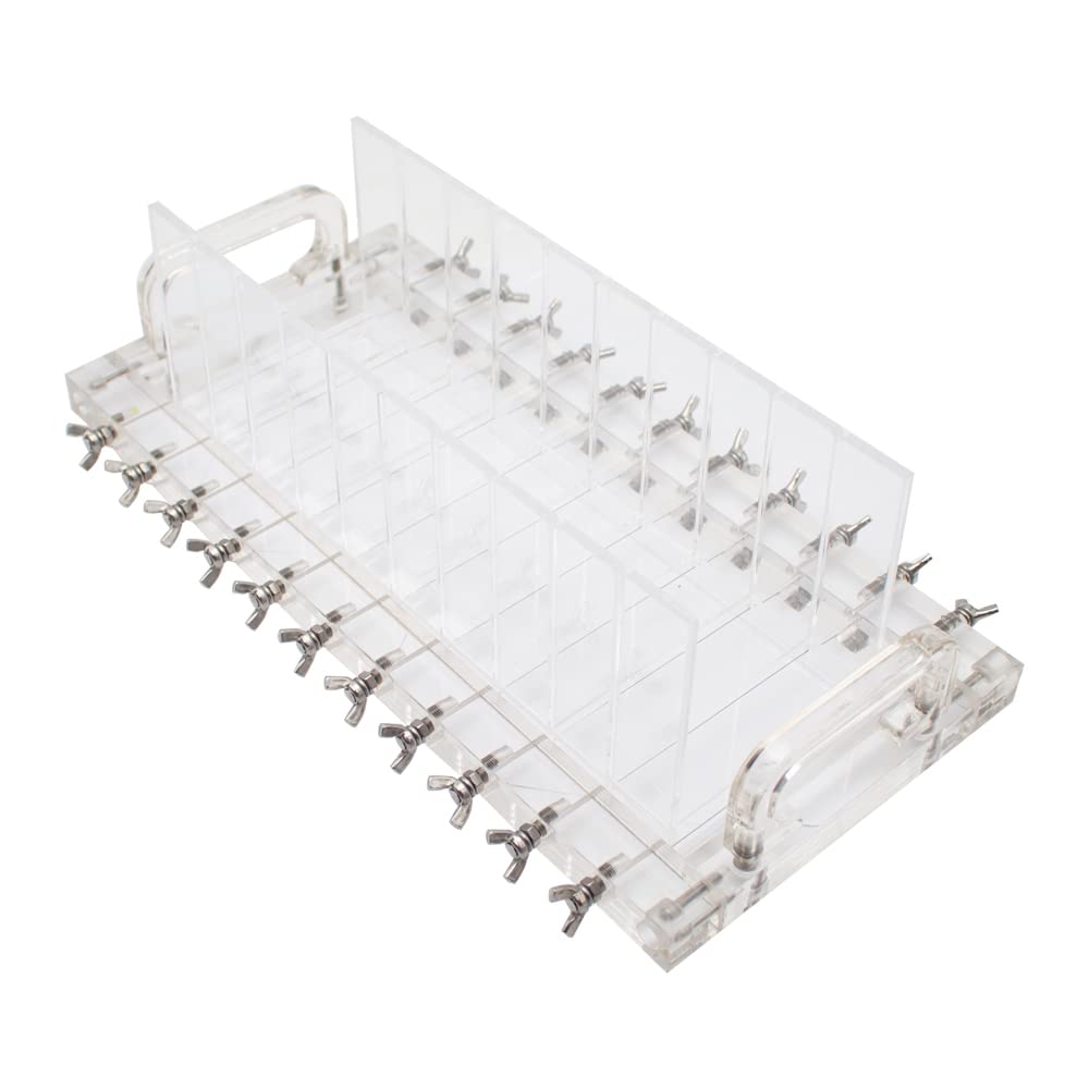 Toplionace Ensembles de Coupe-savon Faits à la Main en Acrylique Bricolage, Couteau à Ficelle Professionnel pour Savon à Main Rectangulaire Faisant Des Outils de Fournitures