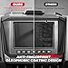 KEMIMOTO Tempered Glass Screen Protector Compatible with Polaris RZR PRO XP/R Turbo Sportsman Ranger General Xpedition 7 inch Ride Command Snowmobile 7S Display Touchscreen 2021 2022 2023 2024 2025