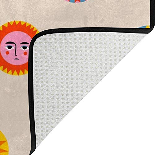 Tapis de sol velours corail sans perte de poils doux