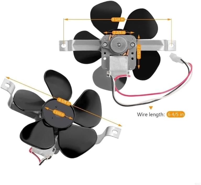 Compatible For Broan 97012248 New Replacement Hood Fan Motor, Cooker Household Exhaust Fan Easy Install