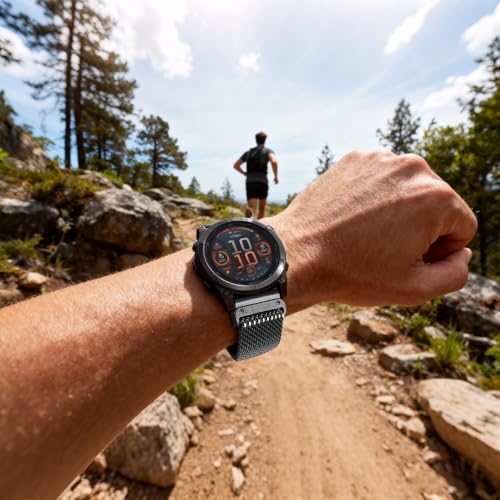 Correa Milanesa 22mm para Reloj Garmin Fenix 8 y Otros miniatura 6