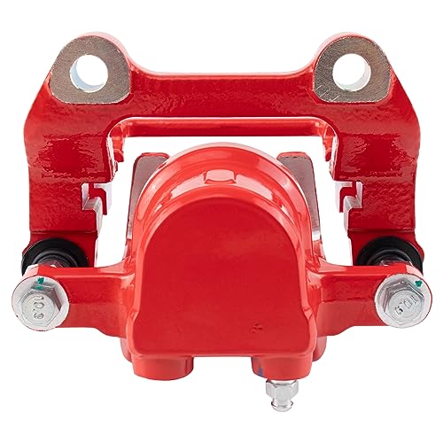 Image of TRQ Performance Rear Driver and Passenger Side Brake Caliper Set Caliper Brackets Compatible with 05-09 Chrysler 300 Touring RWD 13-18 Chrysler 300 V6 3.6L RWD