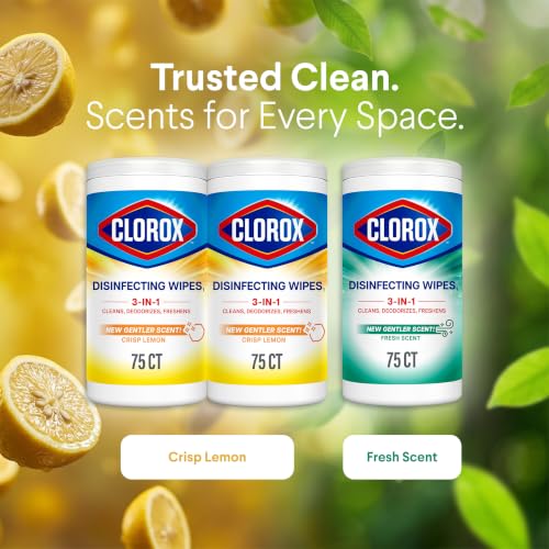 Clorox Disinfecting Wipes Cleaning Variety Pack, 75 Count, 3 Pack - image 8